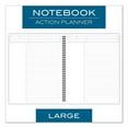 thumbnail image 2 of Wirebound Guided Action Planner Notebook, 1-Subject, Project-Management Format, Gray Cover, 11 X 8.5, 80 Sheets | Bundle of 10 Each, 2 of 5