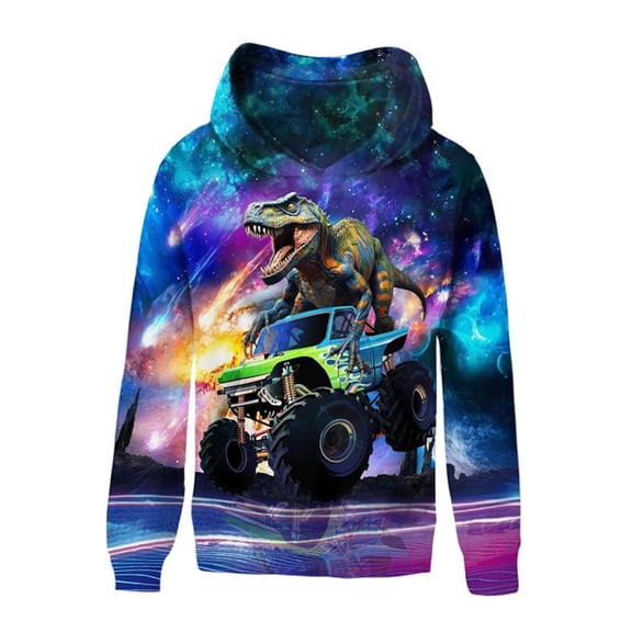 Kids Hoodie Boys Hooded Sweatshirt Long Sleeve Pullover Soft Comfortable Casual Outerwear for Youth Daily Wear and Outdoor Play Boys Sweatshirt Blue 3 Years-4 Years