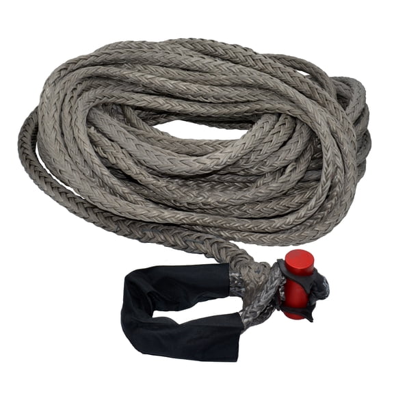 9/16" x 100' LockJaw Synthetic Winch Line w/ Integrated Shackle 13,166 lbs WLL