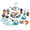 Blue, variant on Kids Tea Party Set with Coffee Machine Pretend Play Teapot Set for Girls 3 4 5 6 Years Gifts-Blue