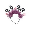 thumbnail image 2 of Diadema de Feliz año Nuevo 2023 jinwen diadema decorativa brillante sombreros de cosplay, 2 of 8