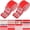 Red, variant on Jelly Roll Fabric Cotton Quilting Fabric 76 Precut Strips 2.56 x 19.69inches for Quilting and Sewing 19 Different Patterns