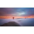thumbnail image 2 of Toby Harriman Visuals 24x15 Gold Ornate Wood Framed with Double Matting Museum Art Print Titled - Just Another Day in the Bay, 2 of 4