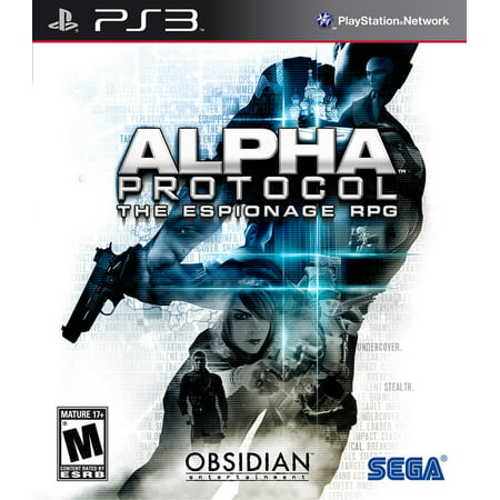 Alpha Protocol, Sega, PlayStation 3, 010086690194 (Best Playstation Rpg Games)