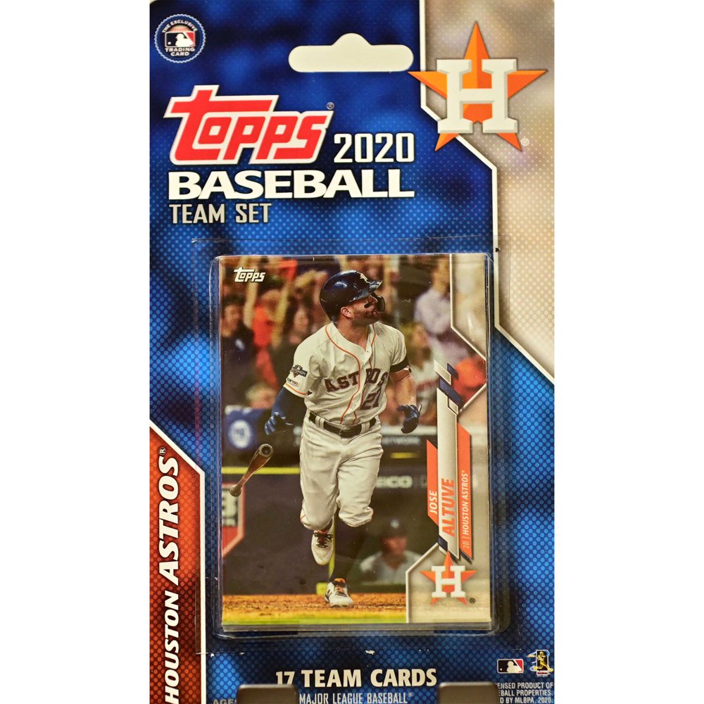 Houston Astros 2020 Team Card Set