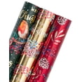 thumbnail image 1 of Rollo de Papel de Regalo Navideño WRAPAHOLIC 3 Rollos 43x305 cm, 1 of 8