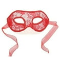 thumbnail image 1 of ITFABS Women Masquerade Mask, Party Prom Ball Lace Mask, Back Straps Tie Half Face Mask, 1 of 3