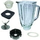 thumbnail image 1 of Conjunto de tarros de vidrio de 1,25 L compatible con la batidora Oster, 1 of 5