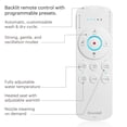 thumbnail image 5 of Brondell Swash Thinline T44 Luxury Bidet Toilet Seat with Remote Control, Round White, 5 of 19