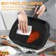 thumbnail image 5 of Juego de 5 Sartenes de Hierro Fundido Antiadherentes con Espátula de Regalo - Ideal para Cocina Parrilla, Barbacoa y Uso al Aire Libre - Set de Sartenes de Hierro de Alta Calidad para Cocinar (5), 5 of 8
