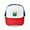 Red/Blue/White, variant on CafePress - Golf3 - Adjustable Unisex Printed Trucker Hat with Mesh Back
