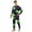 Men, variant on Halloween Pajamas, Halloween Matching Family Pajamas Green Pumpkin Bat Print Long Sleeve 2Pcs Pj Set Soft Sleepwear Nightwear Loungewear Holiday Party Costume Festive Cool Spooky Season for Family