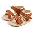 thumbnail image 4 of Baby Girls Boys Sandals Premium Soft Anti-Slip Rubber Sole Infant Summer Outdoor Shoes Toddler Newborn First Walker Crib Shoes, 4 of 6