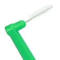 thumbnail image 5 of 5pcs L Shaped Interdental Brushes Effective Cleaning Plaque Removal Braces Brush for Tooth Care Green, 5 of 8