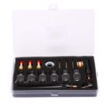 thumbnail image 4 of Kit de soplete de soldadura, boquilla de vidrio, cola de pistola, abrazadera de tungsteno, anillo de silicona, accesorios para soldador, 4 of 14