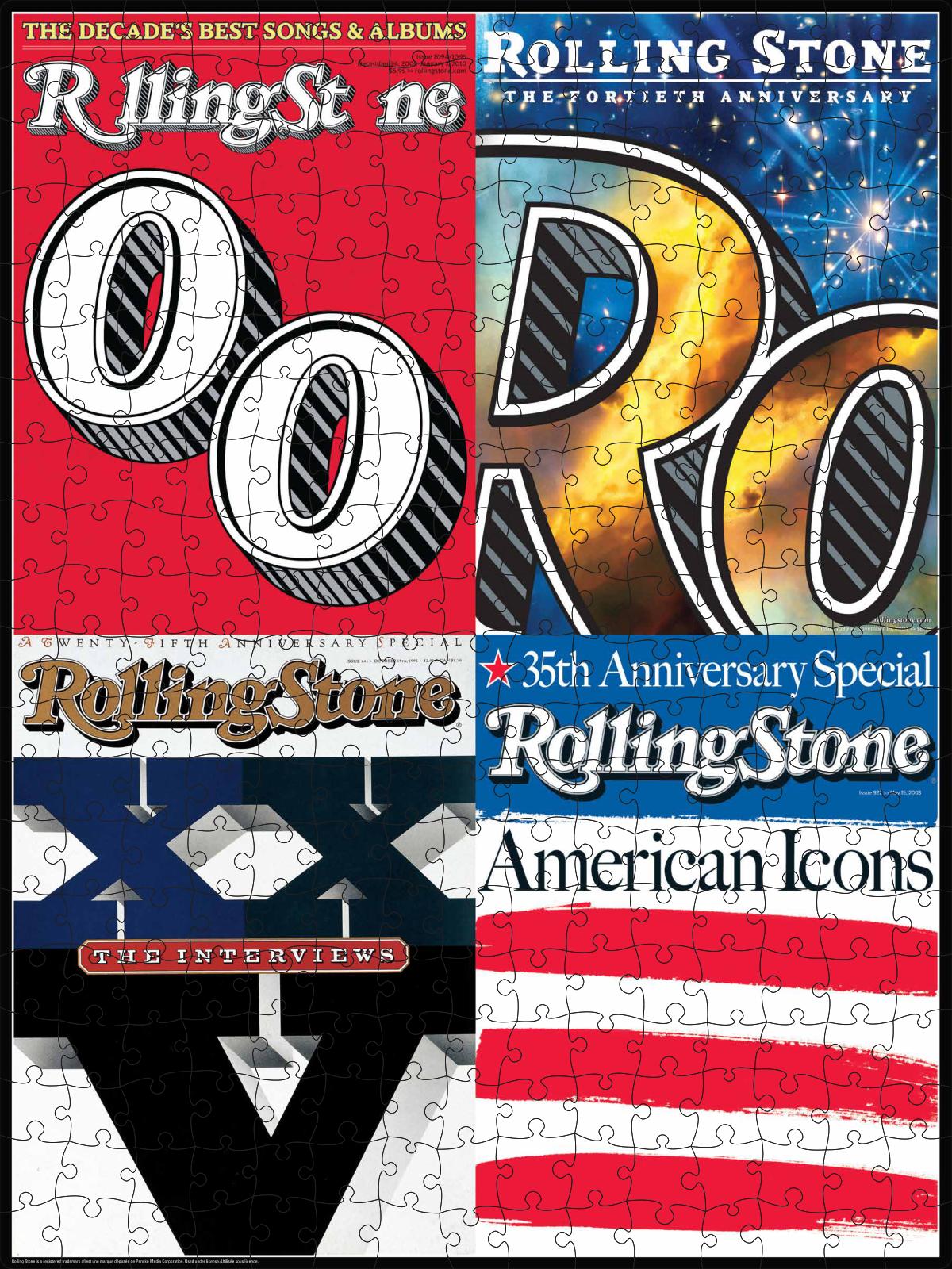 300-Piece Jigsaw Puzzle, Rolling Stone Magazine Covers - image 2 of 2
