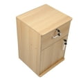 thumbnail image 1 of Classeur Mobile à 2 Tiroirs avec Verrous, Classeur de Bureau à Multiples Tiroirs sur Roulettes, Classeur Roulant sous le Bureau avec Roulettes pour Bureau à Domicile, Caisson sous le Bureau, 1 of 7