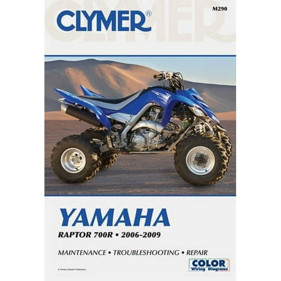 Clymer Repair/Service Manual '06-16 YFM 700R Raptor (M290)