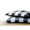 thumbnail image 3 of Truly Soft Everyday Buffalo Plaid Black Polyester 3-Piece Full/Queen Quilt Set, plaid themed, for Men and Women, OEKO-TEX Certified Confidence, 3 of 8