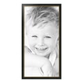 thumbnail image 2 of ArtToFrames 18" x 36" Black Velvet with Gold - 1.25 Picture Frame, 18x36 inch Black MDF Poster Frame (WOM-4690),  Pack, 2 of 7