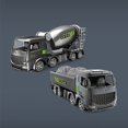 thumbnail image 3 of Inertial Alloy Head Simulation Mixer Truck Excavator Engineering Vehicle Transportation Model Sliding Children's Toys Boy, 3 of 5