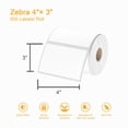 thumbnail image 3 of Etiqueta térmica Labelebal 4x3 (101 mm x 76 mm) para Zebra & Rollo, 3 of 8