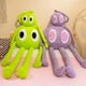 thumbnail image 4 of Oreiller en peluche pieuvre mignon, doux et confortable, avec 4 pattes, pour la maison, la chambre à coucher, le bureau, vert, 90 cm, 480 g, 4 of 4