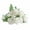 White, variant on SPRING PARK Artificial Carnations Flowers Bouquet Silk Flowers for Mother's Day Wedding Party Festival Decor