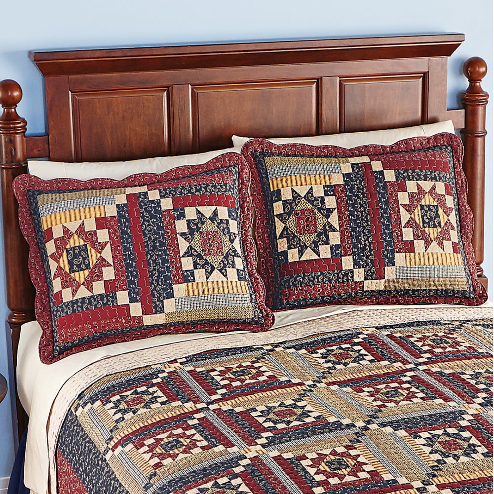 by Collections Etc Etched Deer Aztec Western Cabin Pillow Sham