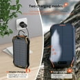 thumbnail image 5 of SolTac Solar Power Bank 26800mAh, Portable Solar Phone Charger with 3 Charging Ports &amp;amp; Qi Wireless Charging - Waterproof &amp;amp; Durable - for iOS &amp;amp; Android - Blue, 5 of 10