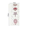 thumbnail image 2 of Tapis de Table de Noël en Lin, Compatible avec la Décoration de Table de Noël (270*28cm), 2 of 5