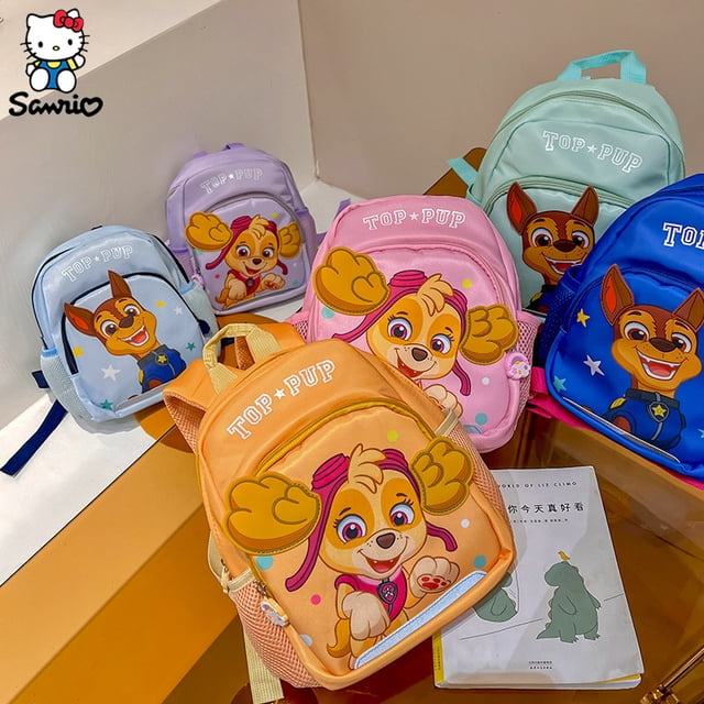 Mochila De La Patrulla canina para niños, Bolsa Escolar de dibujos animados, Chase, Skye, Marshall, guardería, regalos de juguete para niños2657