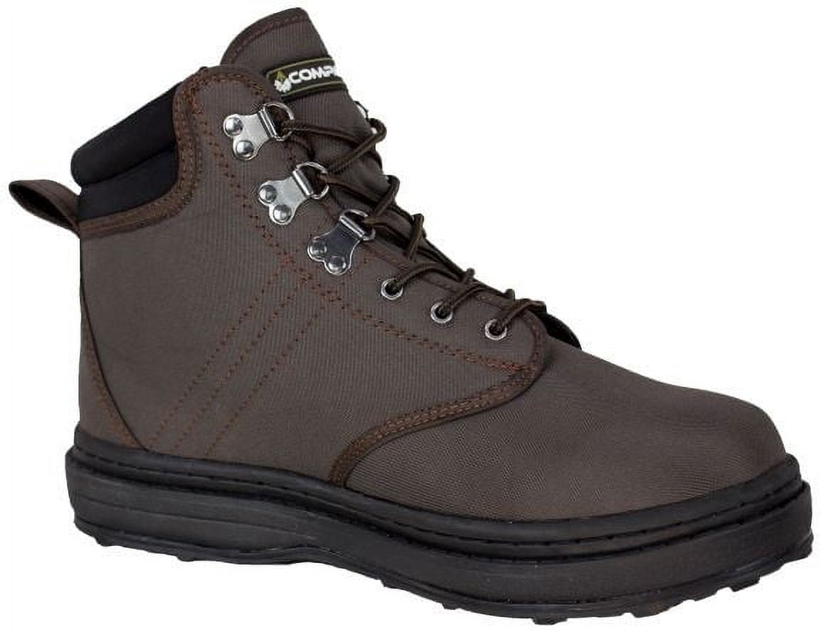 Compass 360 by SJK Stillwater II™ Cleated Wading Shoes 11 Dark Brown