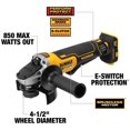 thumbnail image 2 of DEWALT DCG413B Meuleuse d'Angle Sans Balais 20V XR 4.5 Pouces, Baretool, 2 of 4