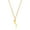 Gold, variant on Silver Italian Horn Pendant Necklace Talisman Protection Amulet Jewelry for Women Men