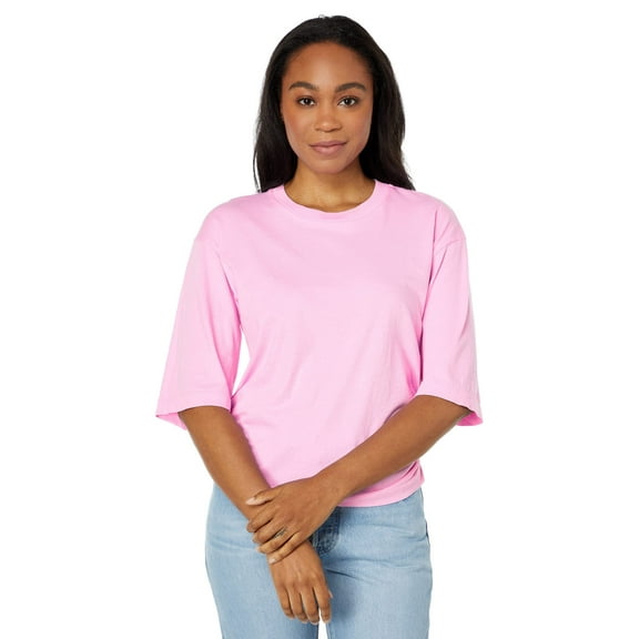 LAmade South Bay Shirred Tee Begonia SM