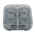 thumbnail image 4 of Ccdes Contact Lenses Container, Contact Lens Case Transparent For Travel For Office For Girls, 4 of 8