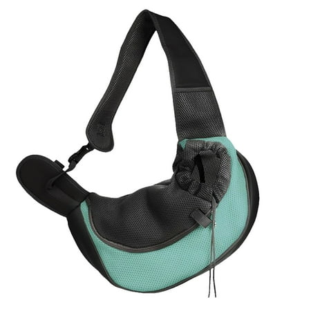 Rukui Pet Dog Sling Breathable Mesh Portable Bag With Adjustable Strap for Small Dogs Cats Puppy