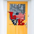 thumbnail image 4 of American Independence Day Wooden Pendant LOVE Home Window Decoration, 4 of 8
