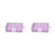 thumbnail image 2 of Jumpingount Joyero Transparente Suministros para el hogar Accesorios para el hogar Contenedor de plástico Cajas de almacenamiento de baño transparentes rosado 10 Zellen 2piezas Jumpingount CBP012917, 2 of 6