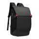 thumbnail image 1 of Mochila de viaje de negocios con correa para equipaje. Mochila de viaje ligera para el trabajo. Negro con rojo, 1 of 9