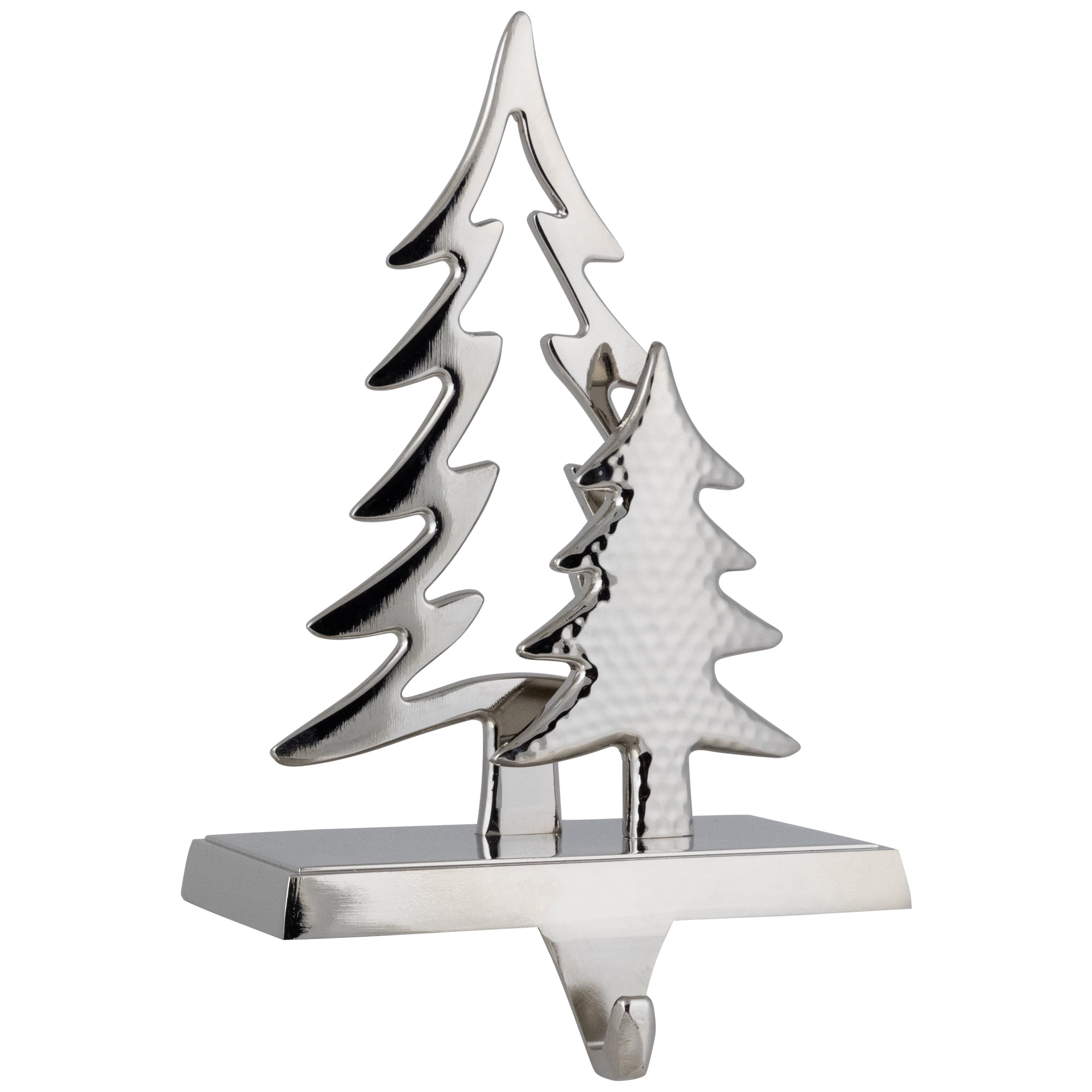 Northlight Double Pine Tree Christmas Stocking Holder - 7"