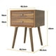 thumbnail image 3 of Mesilla de Noche Costway de Madera Multiuso Natural 40,5 x 40,5 x 60 cm, 3 of 8