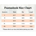 thumbnail image 7 of Fantaslook Womens Wide Leg Lounge Pants with Pockets High Waisted Adjustable Tie Knot Loose Casual Trousers Dress Work Pants, 7 of 7
