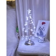 thumbnail image 1 of Amerteer 13Inch LED Christmas Tree Light, Crystal Tabletop Christmas Tree Holiday Decoration Set for Indoor Home Tabletop Xmas Party Decoration, Easy Assembly and Stand, 1 of 7