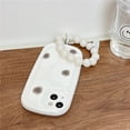 thumbnail image 3 of iPhone 11 12 13 14 Plus PRO MAX iPhone14 iPhone14Pro Chapado Flores Blancas Con Pulsera Jabón Funda Blanda, 3 of 3