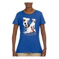 thumbnail image 2 of If It's Not a Jack Russell Terrier It's Just a Dog | Womens Dog Lover Graphic T-Shirt, Royal, Medium, 2 of 3