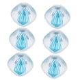 thumbnail image 3 of Bola de secadora de ropa de 6 uds, herramienta de bola de limpieza de ropa suavizante para eliminación de pelusa de lavadora reutilizable (azul + blanco), 3 of 5
