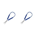 thumbnail image 4 of Guardoinrt Safety Sturdy Elastic Stationery Scissors Multi-functional Self-Opening Office Paper Shear Teens Students Blue 2Set, 4 of 6