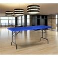 thumbnail image 2 of NPS BTA Series 30x72 Pouces Table Pliante Robuste en Plastique à Hauteur Réglable, Bleu, 2 of 7